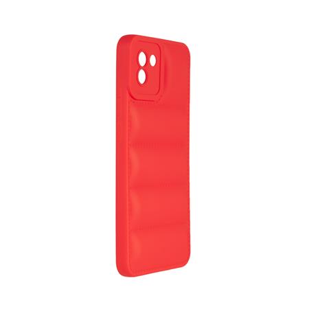 Funda Tipo Puffer Para Samsung A03 Rojo